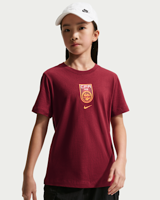 China Older Kids' Nike Football T-Shirt. Nike CA
